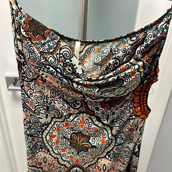 Symphony strapless dress multi-colored in size M (used 1x) - Picture 1 of 4